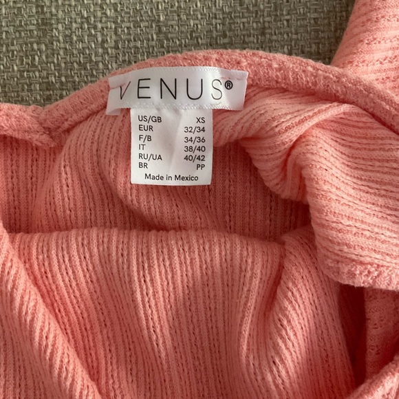 VENUS Ribbed Ruffled Blouse top - Picture 6 of 6